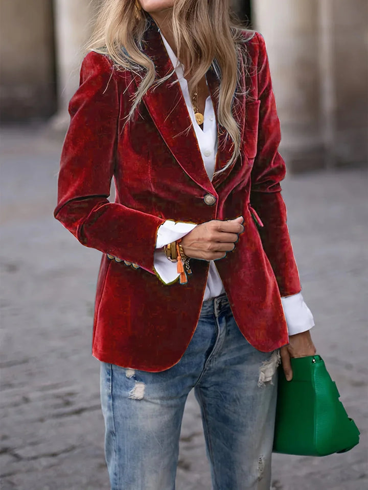 Miranda - Timeless Velvet Blazer
