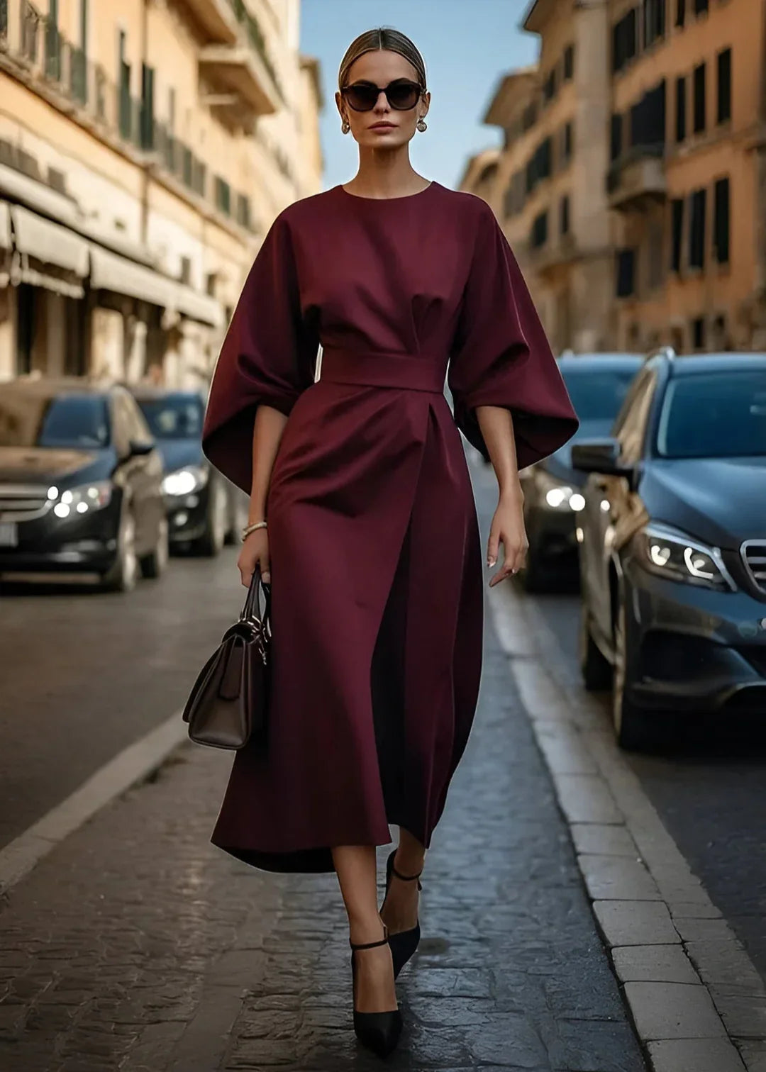 Victoria - Elegant Sleeve Dress