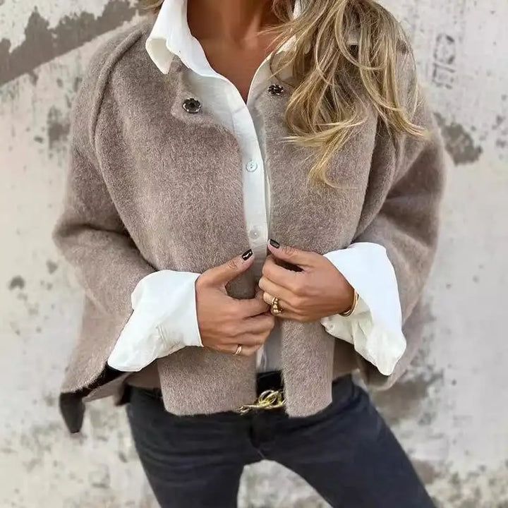 Ruby - Long Sleeve Round Neck Cardigan