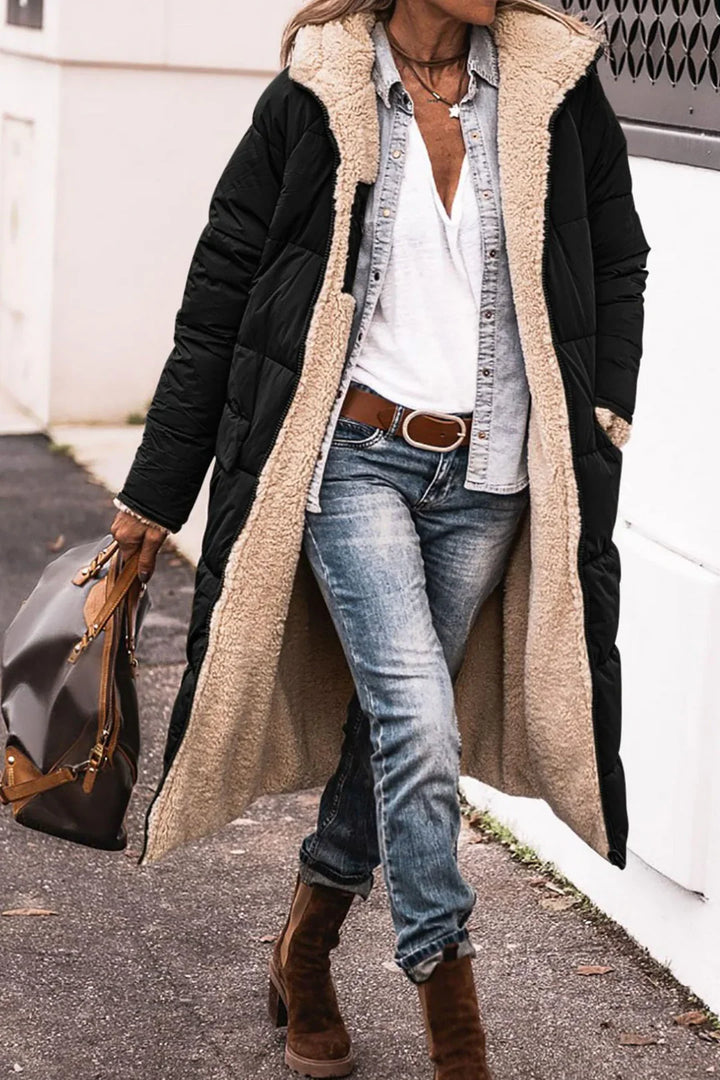 Eden – Luxe Reversible Sherpa Coat