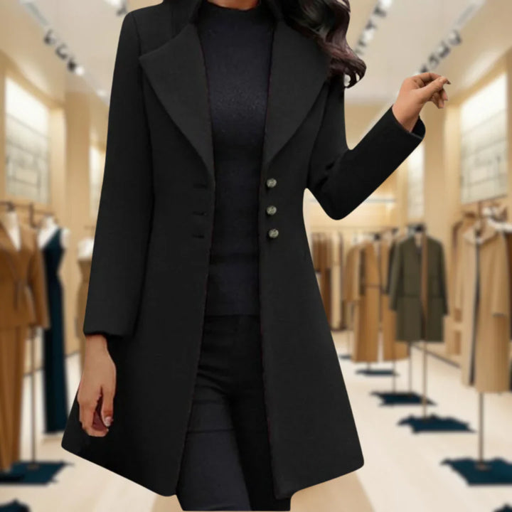 Katherine - Slim Fit Long Sleeve Coat