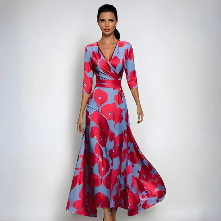 Elise™ - Sophisticated Floral Dress for Unshakeable Confidence