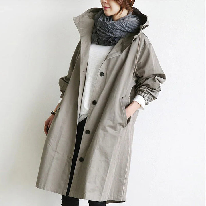 Angela - Stylish Waterproof Trench Coat