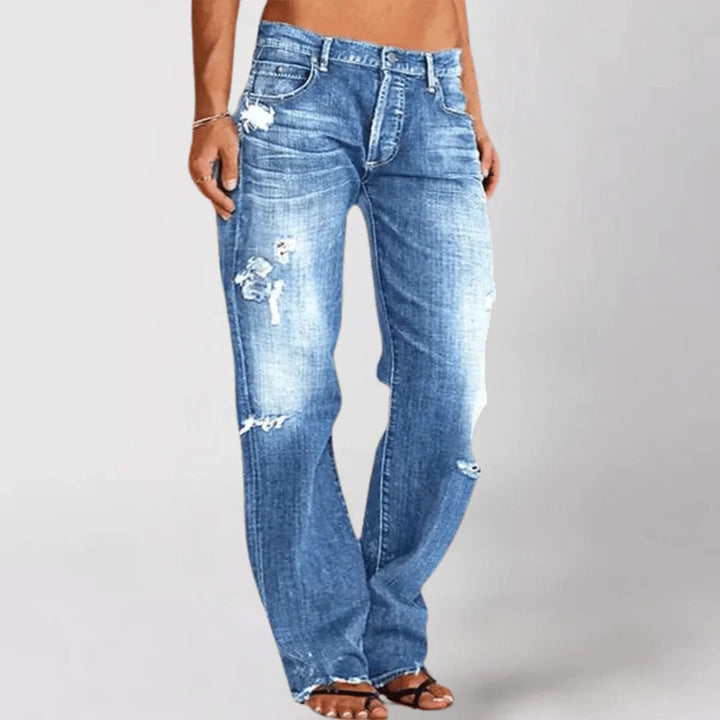 Anna - Relaxed Fit Wide-Leg Jeans