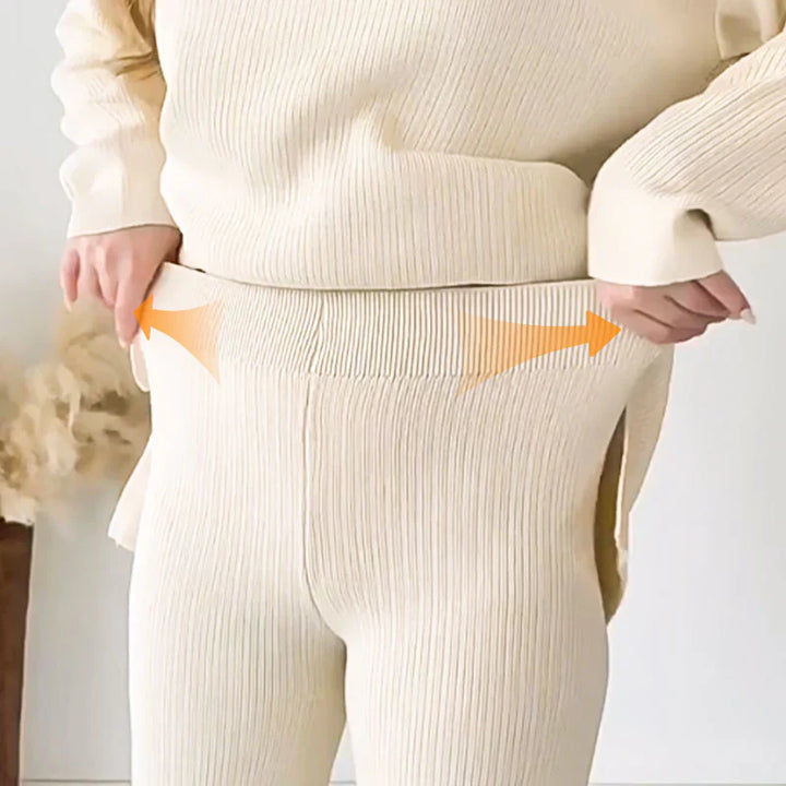 Quinn - V-Neck Casual Two-Piece Set