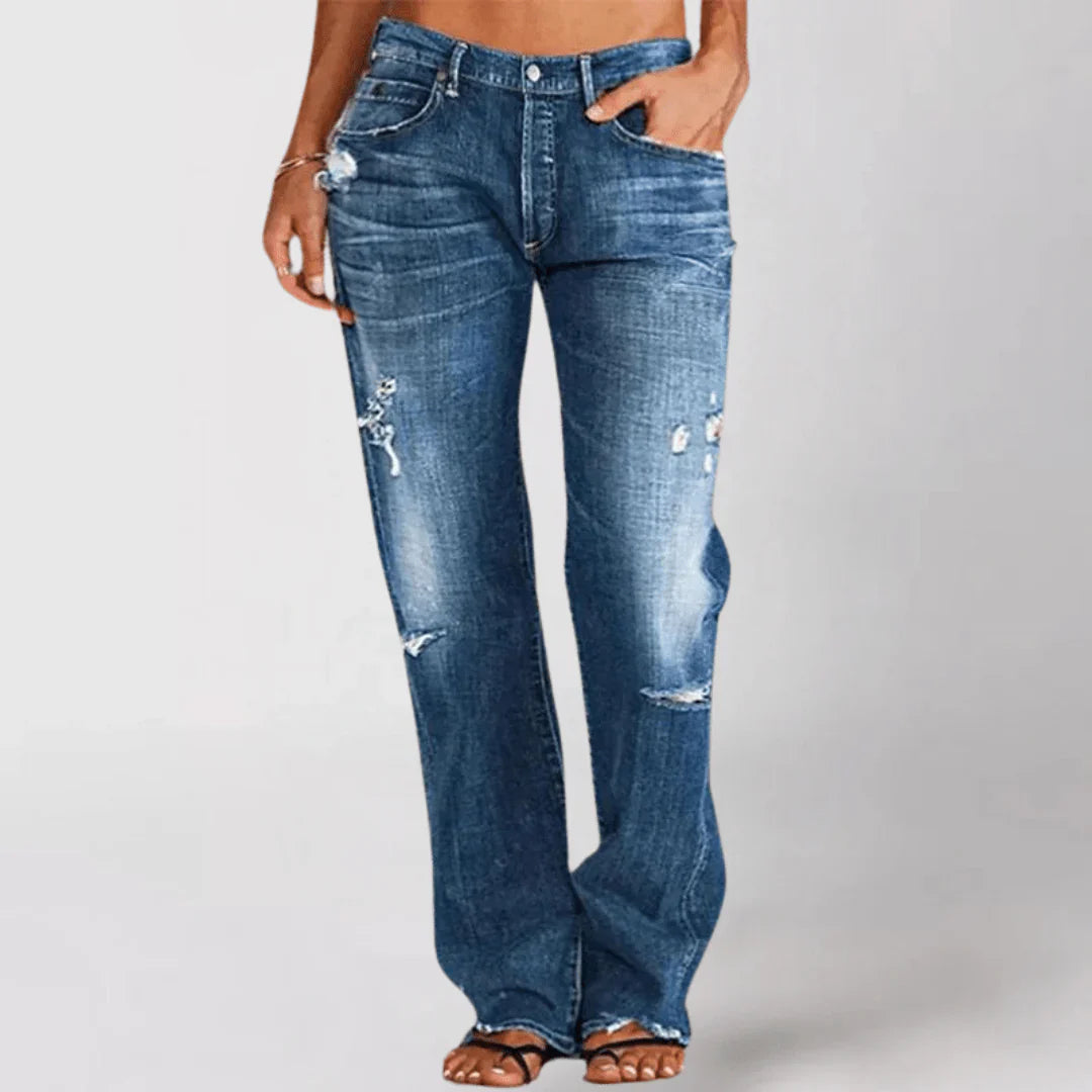 Anna - Relaxed Fit Wide-Leg Jeans