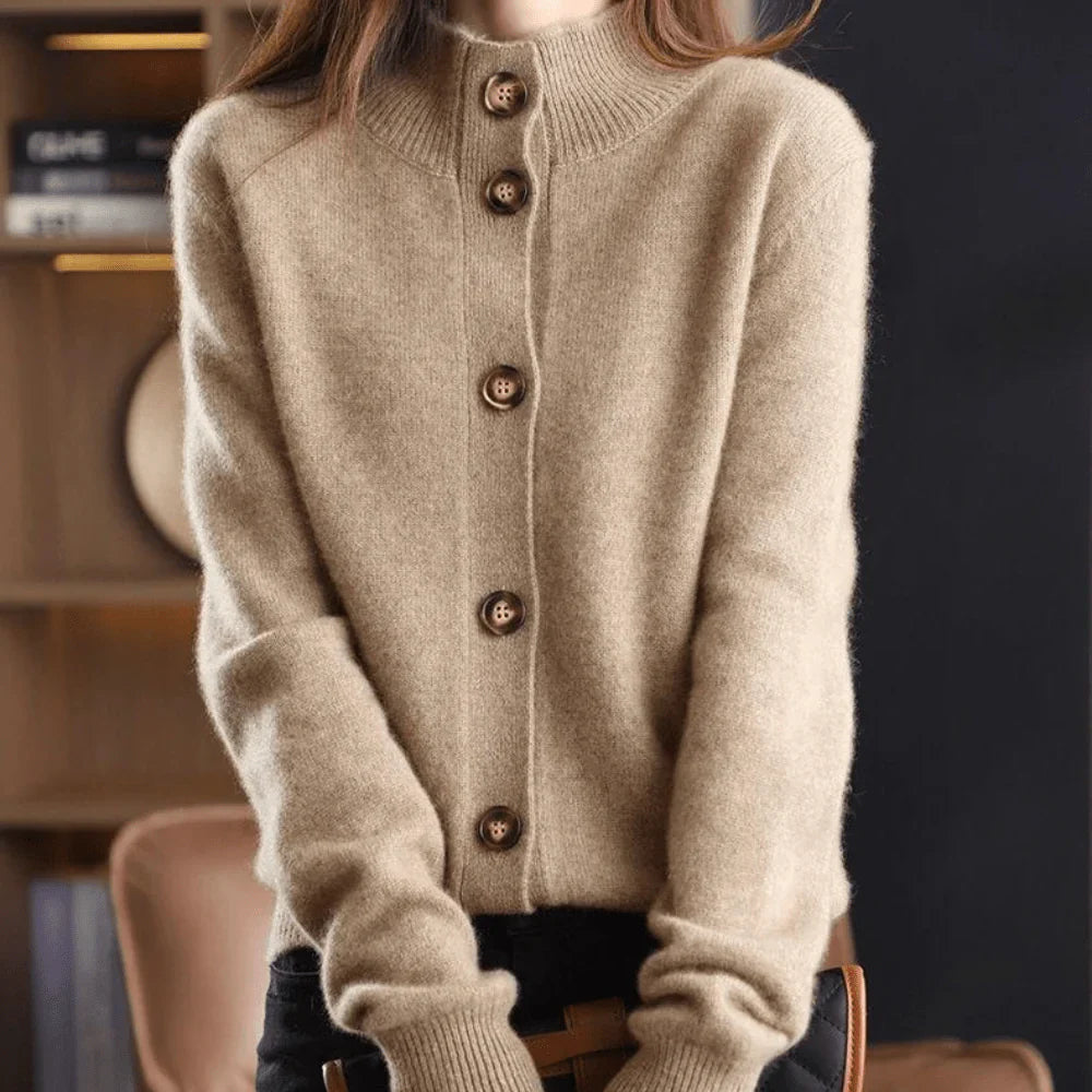 Emily - Luxurious Cashmere Knit Cardigan