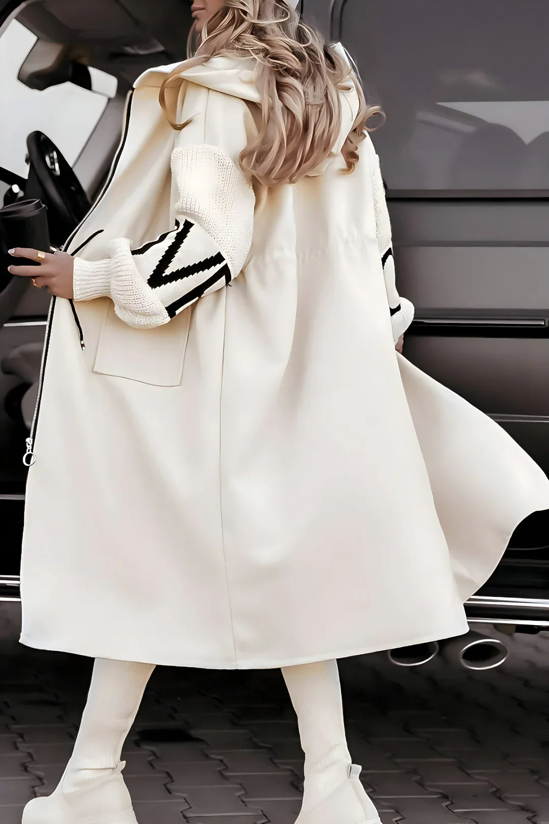 Rosana - Windbreaker Long Jacket