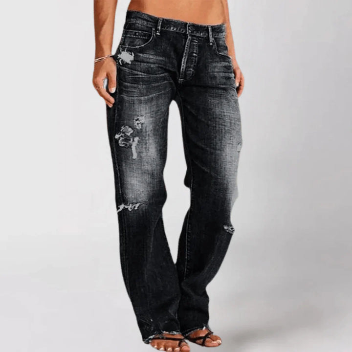 Anna - Relaxed Fit Wide-Leg Jeans