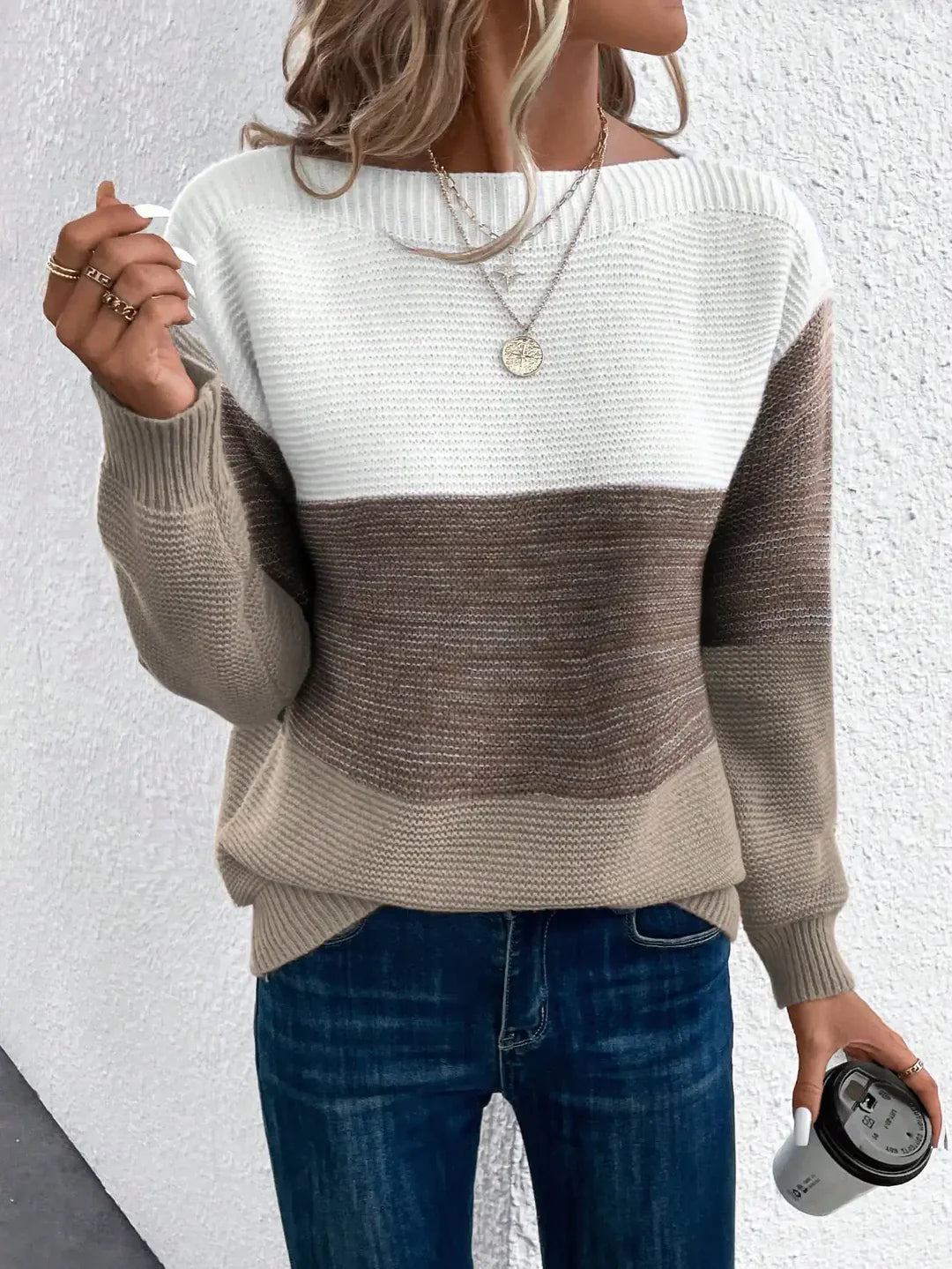 Skylar - Ombre Knit Jumper