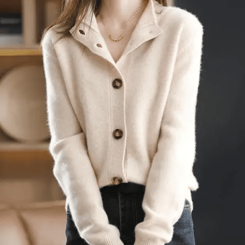 Emily - Luxurious Cashmere Knit Cardigan