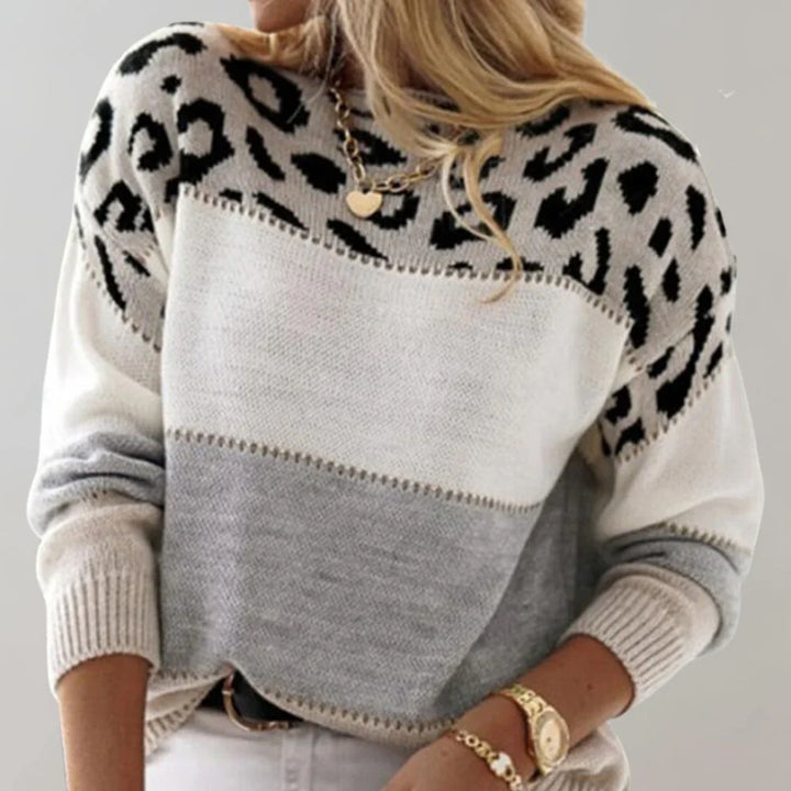 Zoe- Leopard Print Casual Hoodie