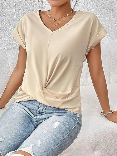 Scarlett - Cozy V-Neck Casual Tee