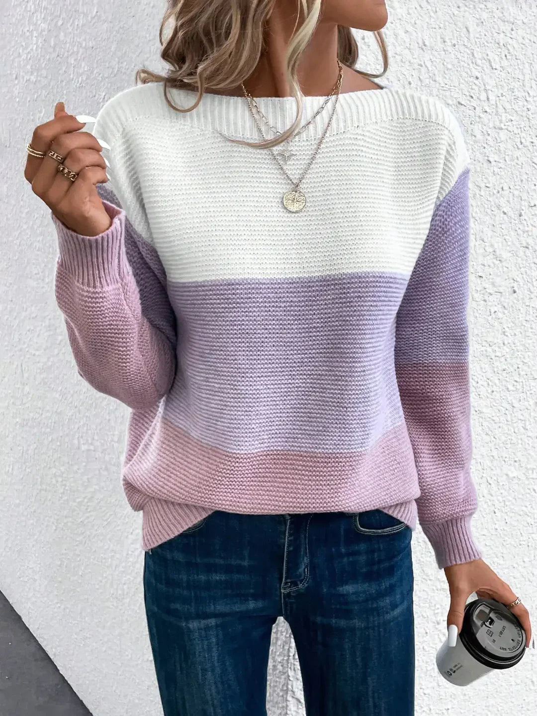 Skylar - Ombre Knit Jumper