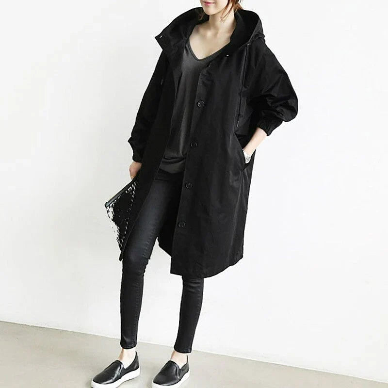 Angela - Stylish Waterproof Trench Coat