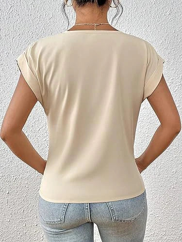 Scarlett - Cozy V-Neck Casual Tee