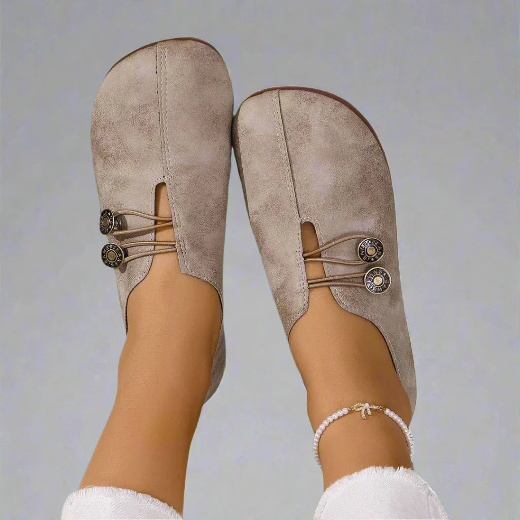 Madeline - Comfort Slip-On Flat Sandals
