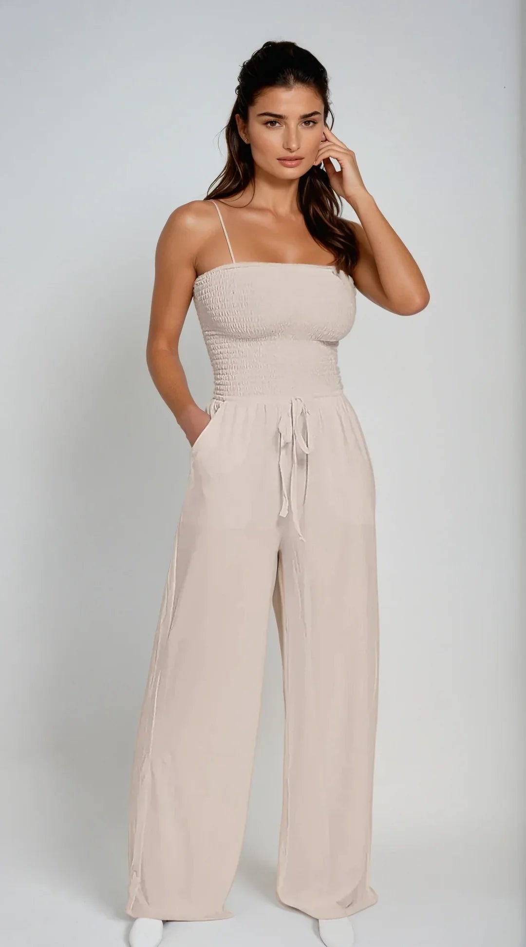 Brielle – Effortless Strapless Jumpsuit