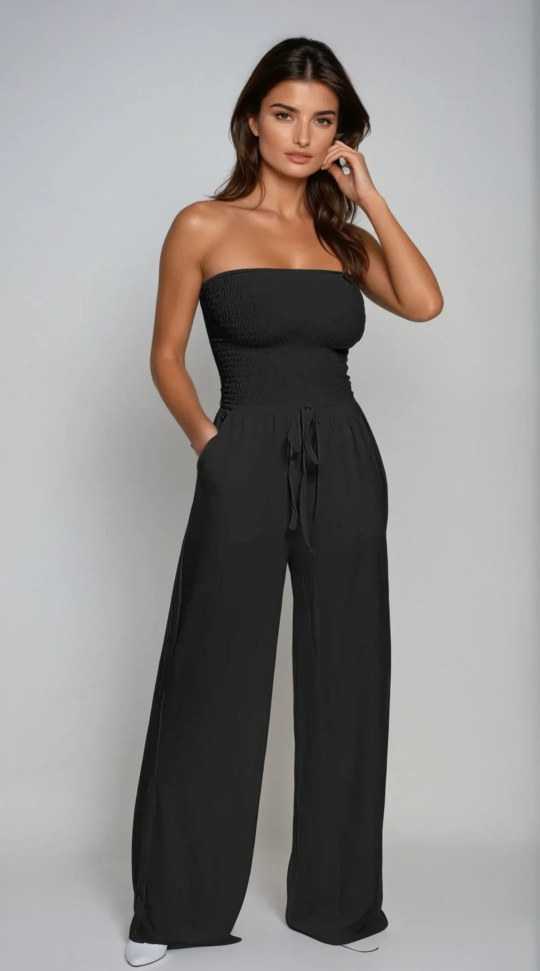Brielle – Effortless Strapless Jumpsuit