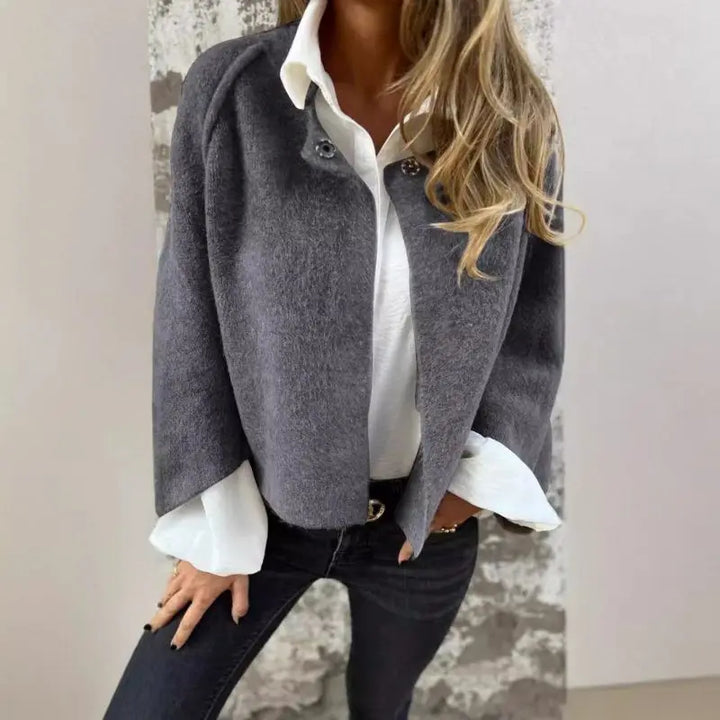 Ruby - Long Sleeve Round Neck Cardigan