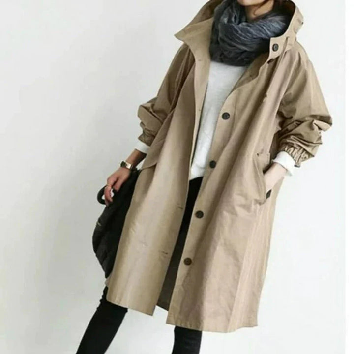 Angela - Stylish Waterproof Trench Coat