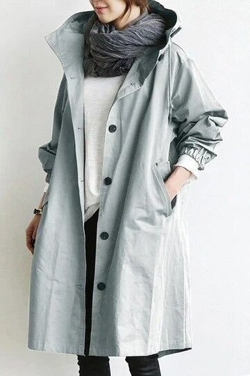 Angela - Stylish Waterproof Trench Coat