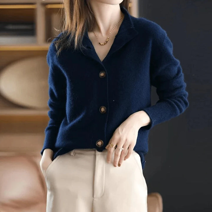 Emily - Luxurious Cashmere Knit Cardigan